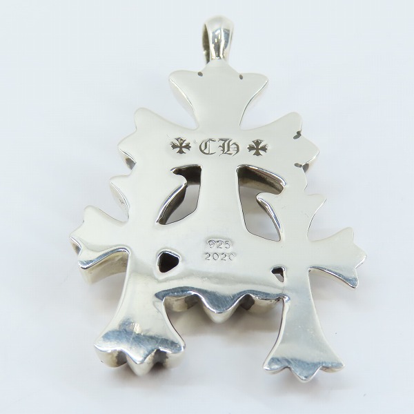 実際に弊社で買取させて頂いたCHROME HEARTS/クロムハーツ 3 CH CRS SML トリプルCHクロススモールの画像 2枚目