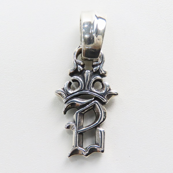 実際に弊社で買取させて頂いたBill Wall Leather/BWL/ビルウォールレザー B イニシャル クラウン ペンダント の画像 1枚目