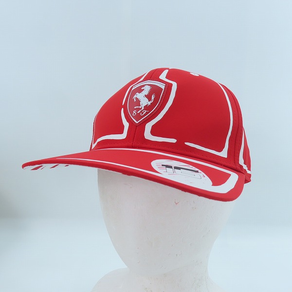 実際に弊社で買取させて頂いたPUMA/プーマ FERRARI/フェラーリ Santander F1 レーシングキャップ レッド