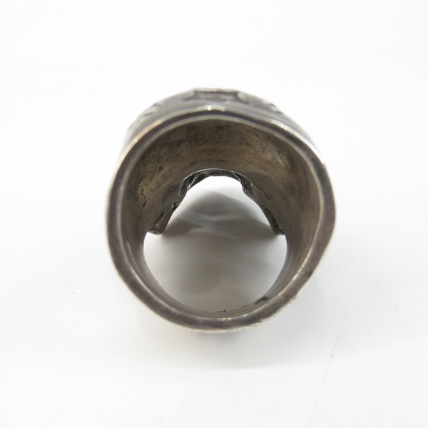 実際に弊社で買取させて頂いた【証明書】GABORATORY/ガボラトリー/ガボール ラージスカルリング w/ジョー 2マルティスクロススタンプ 17-19号 の画像 5枚目