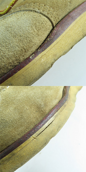 実際に弊社で買取させて頂いたCHIPPEWA/チペワ モックトゥワークブーツ 29492 /8EEの画像 7枚目