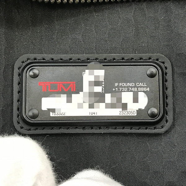 実際に弊社で買取させて頂いたTUMI/トゥミ ALPHA BRAVO Lewis Crossbody ショルダーバッグ 232305Dの画像 7枚目