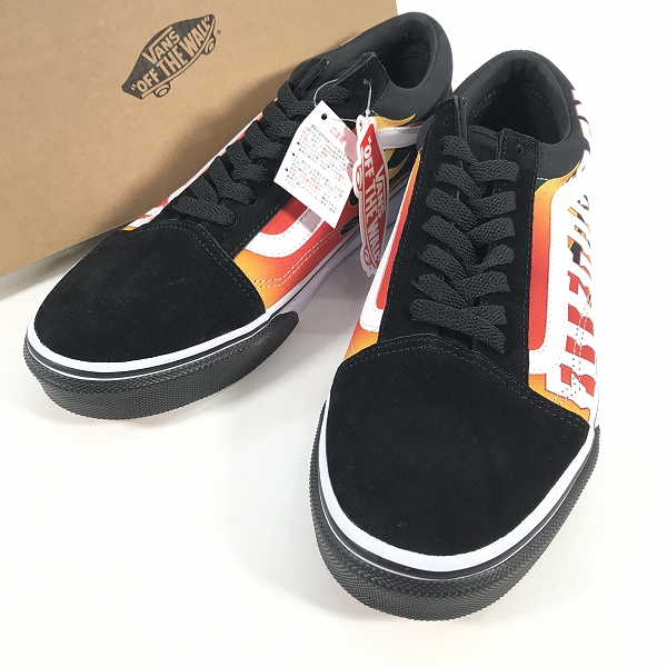 実際に弊社で買取させて頂いた【未使用】ELLEGARDEN×Vans/エルレガーデン×バンズ Old Skool "Black/Flame" V36CF ELLE 687687-0001/28.0