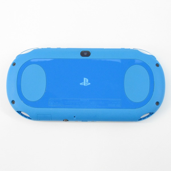 実際に弊社で買取させて頂いたSONY/ソニー PlayStation Vita/PS Vita Wi-Fiモデル 本体 PCH-2000 アクア・ブルー【簡易動作確認済】の画像 3枚目