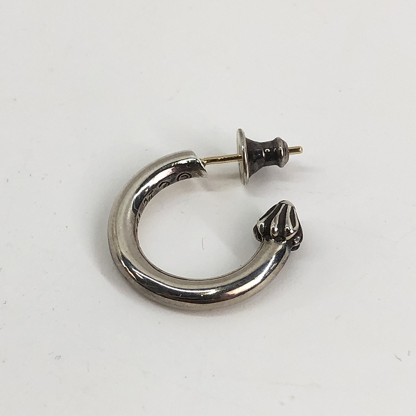 実際に弊社で買取させて頂いたCHROME HEARTS/クロムハーツ HOOP PLAIN プレーンフープピアス