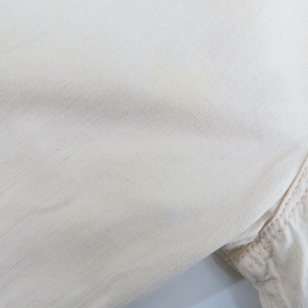 実際に弊社で買取させて頂いたEVISU/エヴィス  カモメペイント ボタンフライパンツ 36の画像 5枚目