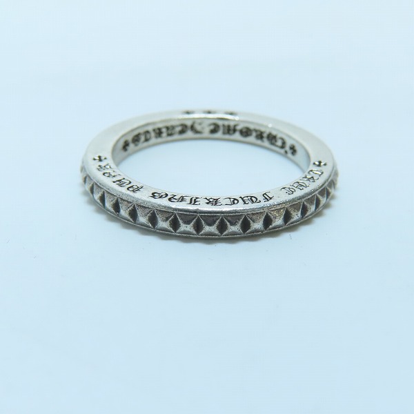 実際に弊社で買取させて頂いたCHROME HEARTS/クロムハーツ TFP Juvi punk/トゥルーファッキンパンク ジュビパンク リング/20号の画像 1枚目