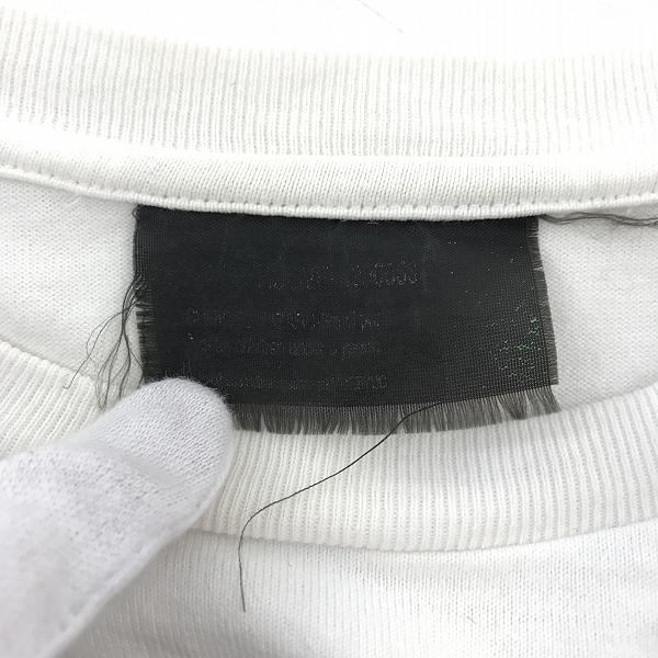 実際に弊社で買取させて頂いたUNDERCOVER×kaws/アンダーカバー×カウズ 2000SS Uロゴ Tシャツの画像 2枚目