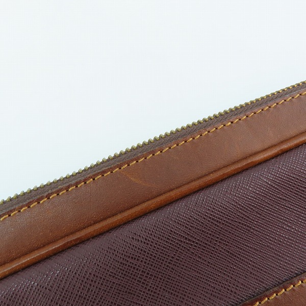 実際に弊社で買取させて頂いたFelisi/フェリージ レザー クラッチバッグ 1301の画像 5枚目