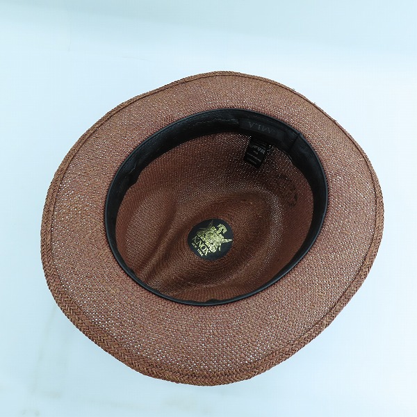 実際に弊社で買取させて頂いたDIESEL/ディーゼル GINZA TORAYA/銀座トラヤ CA4LA/カシラ 麦わら帽子 3点セットの画像 7枚目