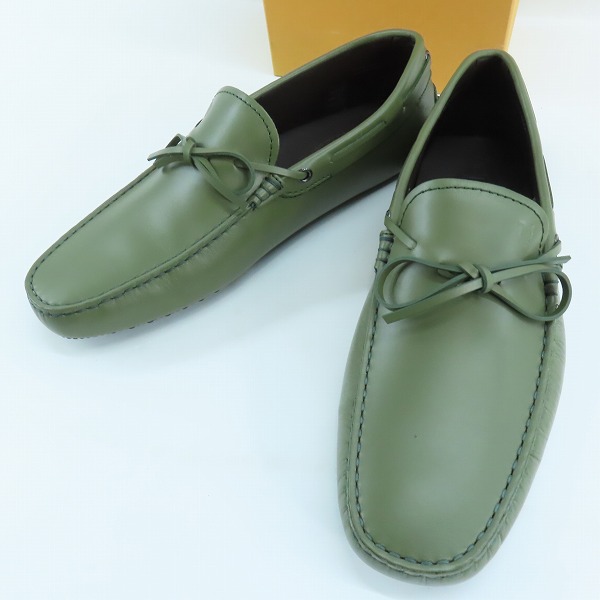 実際に弊社で買取させて頂いたTODS/トッズ レザー ドライビングシューズ 8
