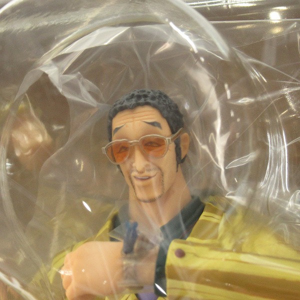 実際に弊社で買取させて頂いた【未開封】メガハウス P.O.P DX ワンピース エクセレントモデル 海軍本部大将 黄猿 ボルサリーノ フィギュアの画像 1枚目