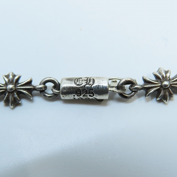 実際に弊社で買取させて頂いたCHROME HEARTS/クロムハーツ TINY E CH PLUS NECKLACE/タイニーE CHプラス ネックレス 20インチの画像 3枚目