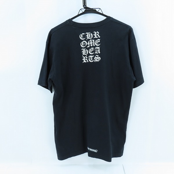 実際に弊社で買取させて頂いた【JPタグ】Chrome Hearts/クロムハーツ Vertical Logo バーティカル ロゴ プリント 半袖 Tシャツ 2212-304-0785/Lの画像 1枚目