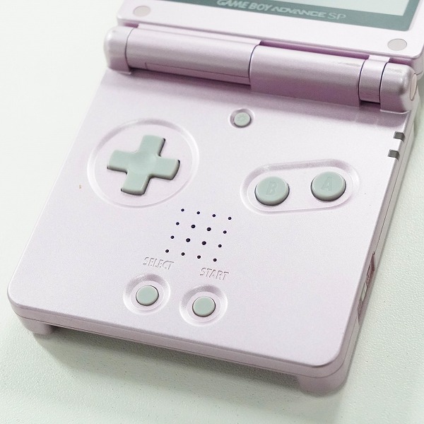 実際に弊社で買取させて頂いた 任天堂/Nintendo/ニンテンドー ゲームボーイアドバンスSP 本体 AGS-001 パールピンク 動作未確認 の画像 6枚目