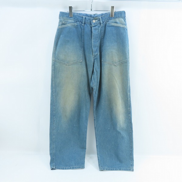 MAATEE&SONS/マーティーアンドサンズ MILITARY DENIM M35 INDIGO FADE