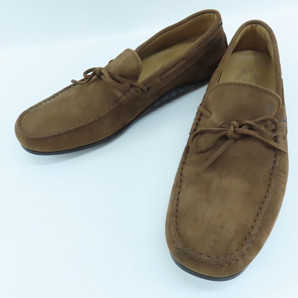 実際に弊社で買取させて頂いたTODS/トッズ スエード ドライビングシューズ/8.5