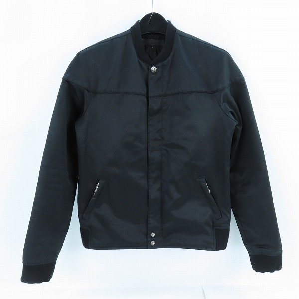 実際に弊社で買取させて頂いた【JPタグ】CHROME HEARTS/クロムハーツ TEARDROP FBRC V1J キルティング ダブルジップブルゾン 2225-304-6250/M
