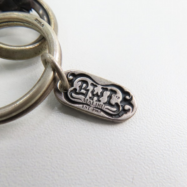 実際に弊社で買取させて頂いたBill Wall Leather/BWL/ビルウォールレザー レザー キーホルダー ｗ/ロゴプレートの画像 4枚目