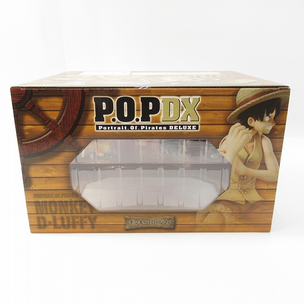 実際に弊社で買取させて頂いた【未開封】メガハウス P.O.P DX/ワンピース エクセレントモデル モンキー・D・ルフィ フィギュアの画像 4枚目