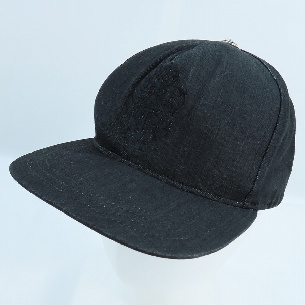 実際に弊社で買取させて頂いたCHROME HEARTS/クロムハーツ トラッカーキャップ CHクロスボタン デニム 003-093313