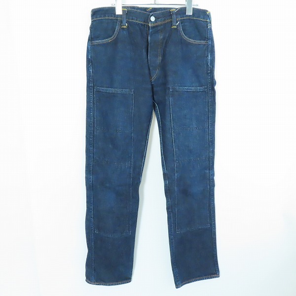 実際に弊社で買取させて頂いたEVISU/エヴィス 新恵美寿神頭 カモメ ボタンフライ デニムパンツ  Lot 5613 34