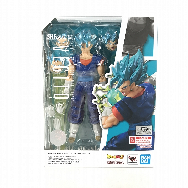 実際に弊社で買取させて頂いたBANDAI/バンダイ S.H.Figuartsドラゴンボール超 スーパーサイヤ人ゴッドスーパーサイヤ人ベジット超