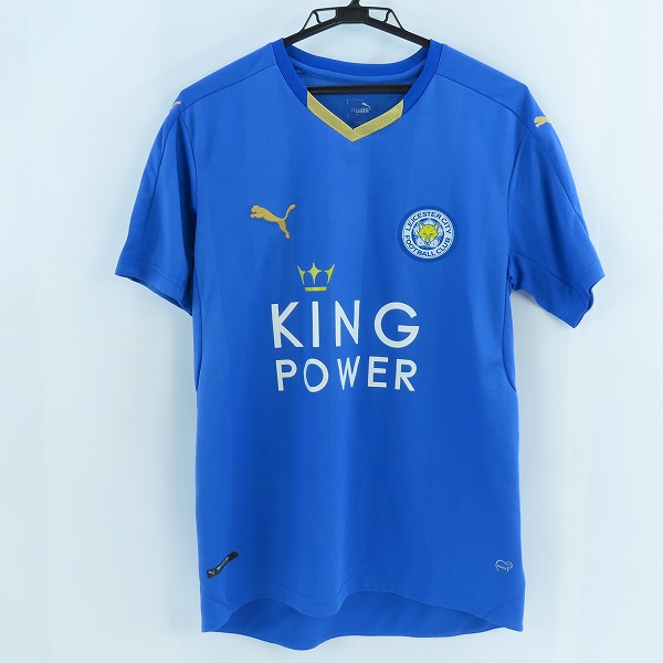 実際に弊社で買取させて頂いたPUMA/プーマ 17-18 LEICESTER CITY/レスターシティ サッカー レプリカ KING POWER ジェイミー・ヴァーディ #9 748933