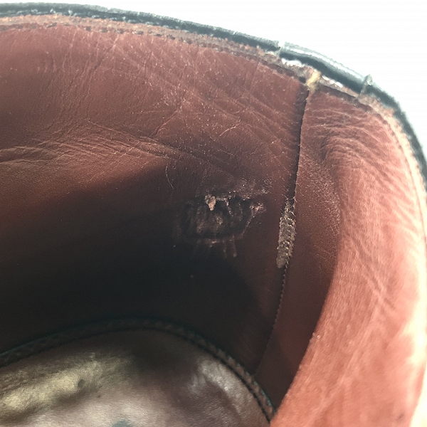 実際に弊社で買取させて頂いたMAGNANNI/マグナーニ クインクラシコ別注 オパンケ製法 サイドジップ レザー シューズ 16655/40の画像 6枚目