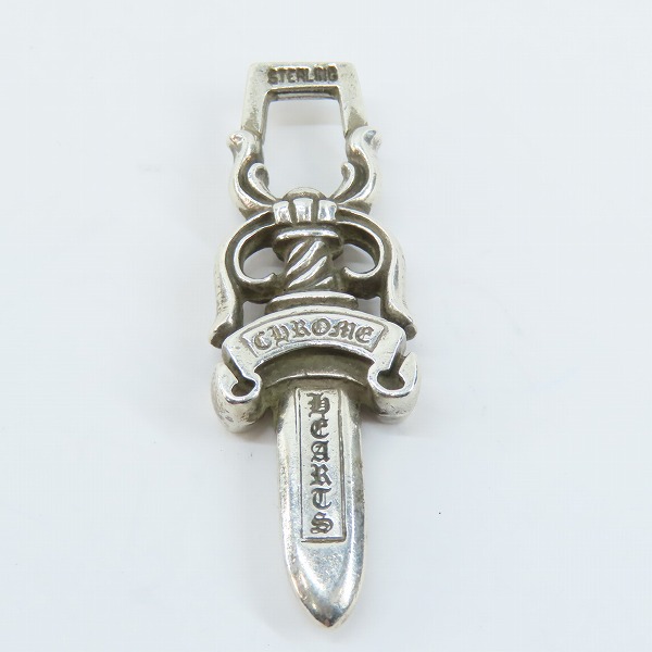 実際に弊社で買取させて頂いたCHROME HEARTS/クロムハーツ DAGGER/ダガー ペンダント トップ #10の画像 2枚目