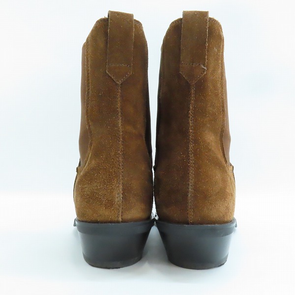 実際に弊社で買取させて頂いたTOD'S/トッズ スエード サイドゴアブーツ ブラウン/5の画像 1枚目