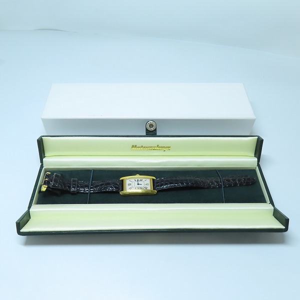 実際に弊社で買取させて頂いたCARTIER/カルティエ  タンクアメリカン SM クオーツ 18K 1710【動作未確認】の画像 9枚目