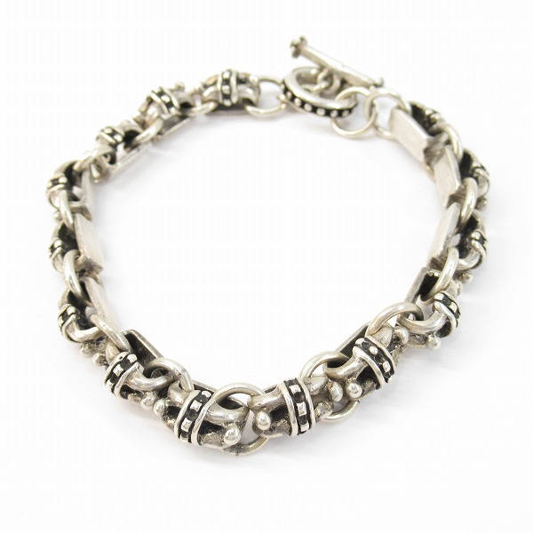 実際に弊社で買取させて頂いたROYAL ORDER/ロイヤルオーダー チェーン Tバー ブレスレット