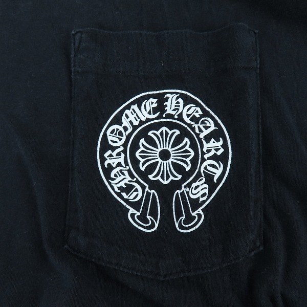 実際に弊社で買取させて頂いた【JPタグ】CHROME HEARTS/クロムハーツ 半袖Tシャツ 2212-304-0050/Lの画像 6枚目