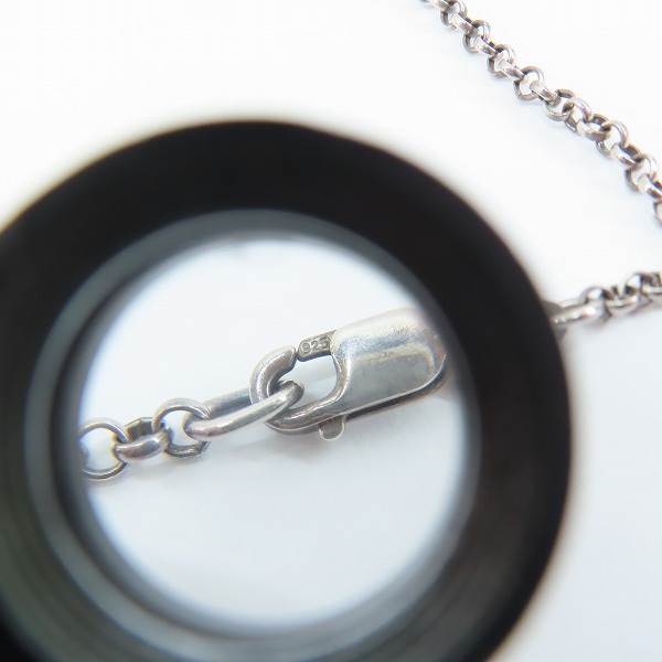 実際に弊社で買取させて頂いたCHROME HEARTS/クロムハーツ ロールチェーン/ネックチェーン ネックレス 18inchの画像 3枚目