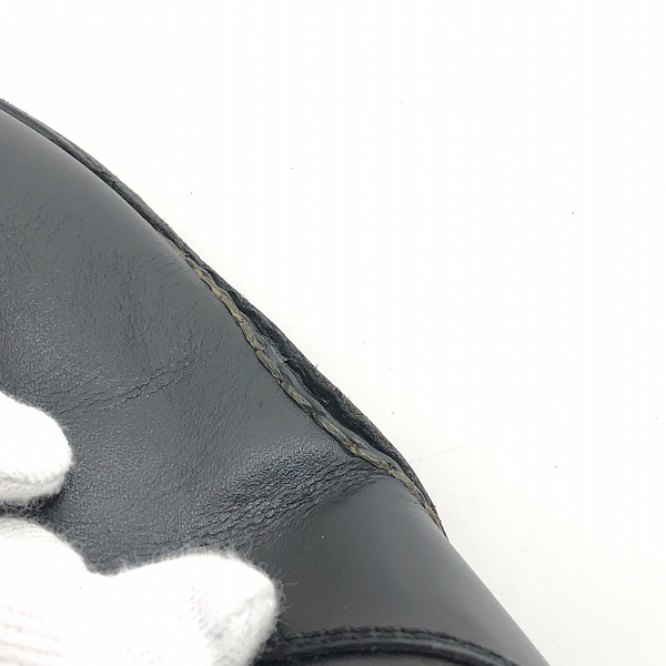 実際に弊社で買取させて頂いたMAGNANNI/マグナーニ クインクラシコ別注 オパンケ製法 サイドジップ レザー シューズ 16655/40の画像 7枚目