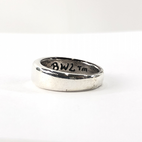 実際に弊社で買取させて頂いたBill Wall Leather/BWL/ビルウォールレザー スムース Cクロス クロス リング/21号の画像 2枚目