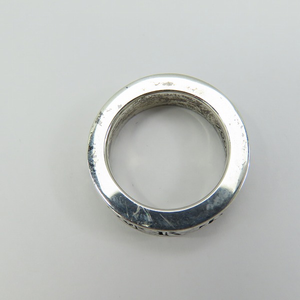 実際に弊社で買取させて頂いたCHROME HEARTS/クロムハーツ 6mm CH FOREVER/フォーエバー スペーサーリング 7号の画像 5枚目