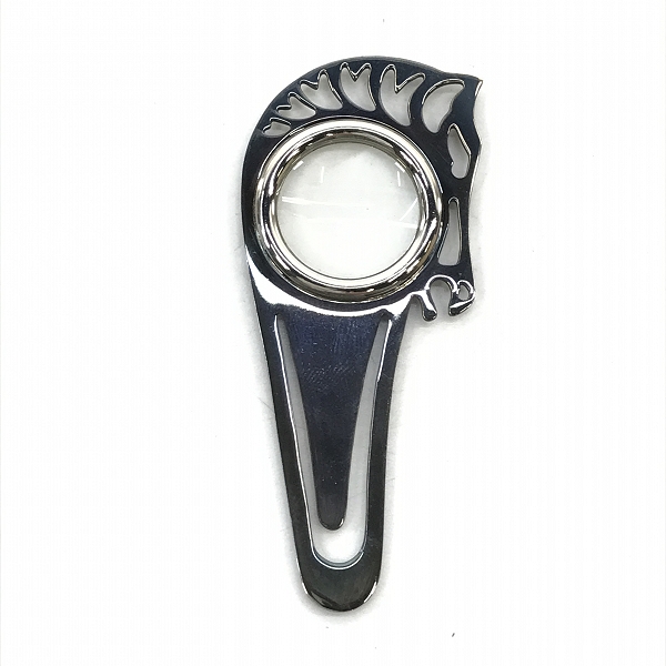 実際に弊社で買取させて頂いたHERMES/エルメス ホースモチーフ ルーペ付き ブックマーカーの画像 2枚目