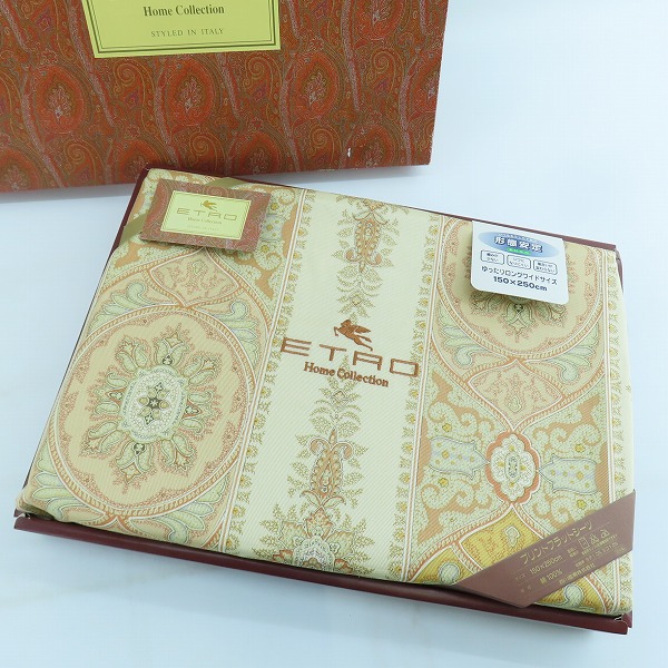 実際に弊社で買取させて頂いたETRO/エトロ ペイズリー柄 プリントフラットシーツ 