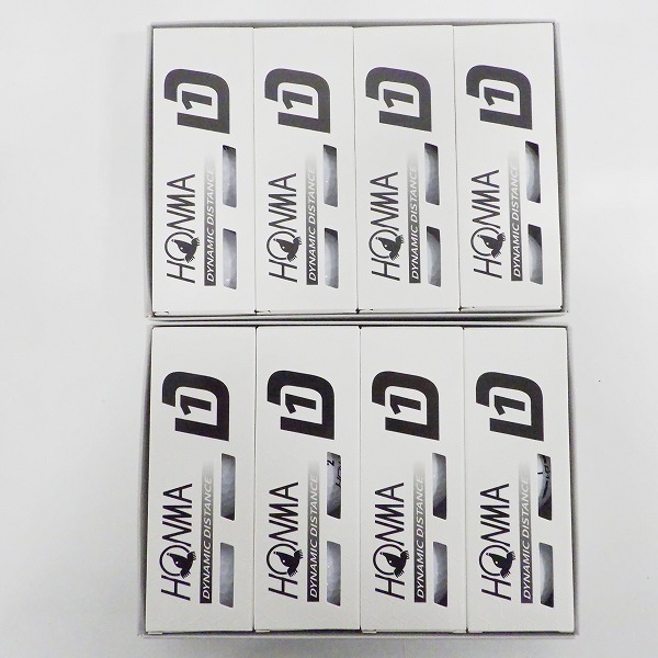 実際に弊社で買取させて頂いた【未使用】HONMA/ホンマ D1 DYNAMIC DISTANCE ゴルフボール  ホワイト 2ダース