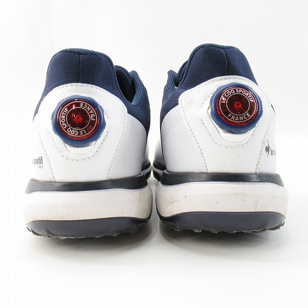 実際に弊社で買取させて頂いたle coq sportif/ルコック スポルティフ ゴルフ シューズ QQ2SJA01/28の画像 1枚目