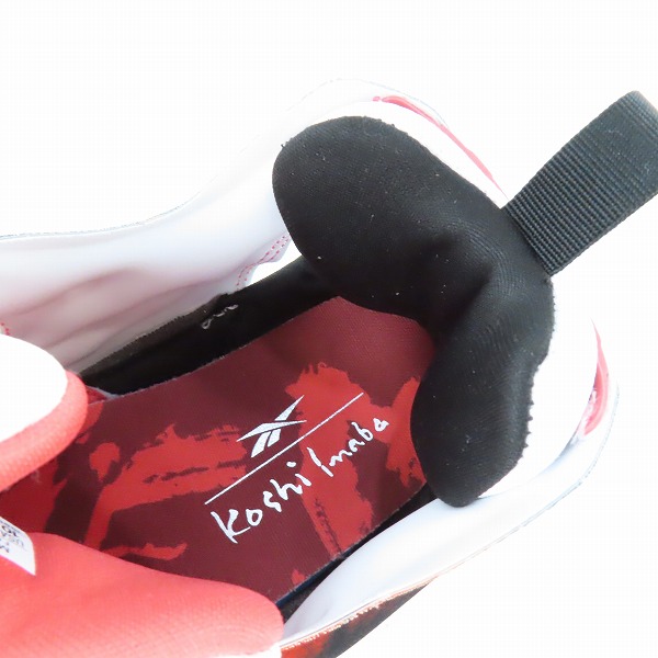 実際に弊社で買取させて頂いた【未使用】Reebok×B'z 稲葉浩志/リーボック Instapump Fury 94 MAGMA/インスタポンプフューリー マグマ  FC限定 100224286/28の画像 4枚目