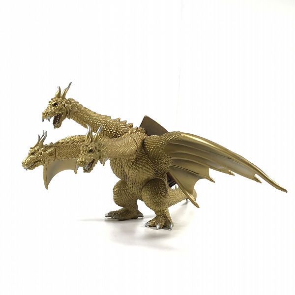 実際に弊社で買取させて頂いたBANDAI/バンダイ ムービーモンスターシリーズ 2002 キングギドラ ソフビ タグ付き
