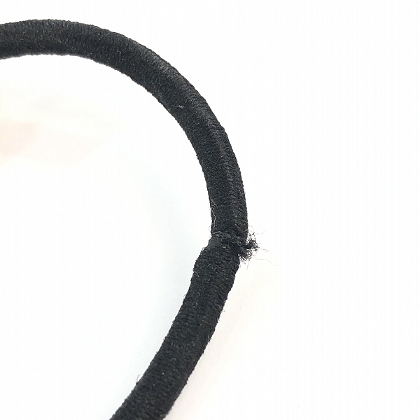 実際に弊社で買取させて頂いたCHROME HEARTS/クロムハーツ HAIRBAND #2 スターボタン ヘアゴム コンチョの画像 8枚目