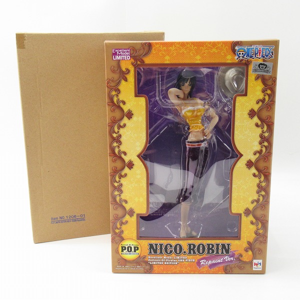 実際に弊社で買取させて頂いた【未開封】メガハウス エクセレントモデル P.O.P ワンピース LIMITED EDITION  ニコ・ロビン Repint Ver. フィギュア