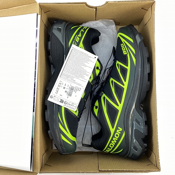 実際に弊社で買取させて頂いた【未使用】SALOMON/サロモン XT-6 atmos別注 NEON TOKYO ローカット スニーカー 475830/27.5の画像 7枚目
