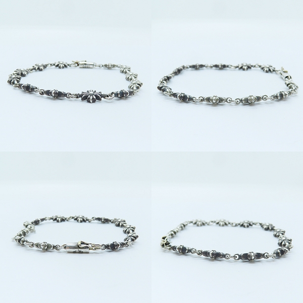 実際に弊社で買取させて頂いたCHROME HEARTS/クロムハーツ タイニーE CHプラス ブレスレット 12リンクの画像 1枚目