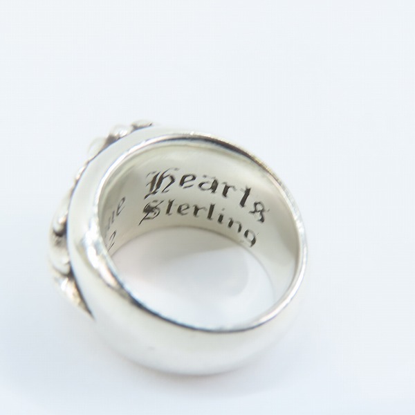 実際に弊社で買取させて頂いたCHROME HEARTS/クロムハーツ FLRL CRS/クロムハーツ フローラルクロスリング/9-9.5号の画像 7枚目