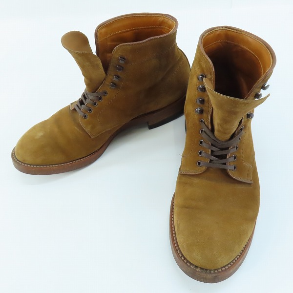 実際に弊社で買取させて頂いたAlden/オールデン スエード/スウェード レザー レースアップ ブーツ 45635H/8